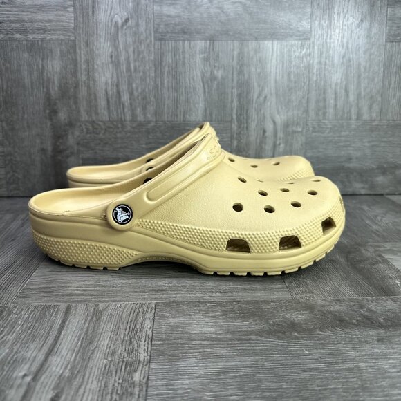 CROCS Classic Women's size 11/Mens size 9 Wheat Clog - Picture 1 of 7